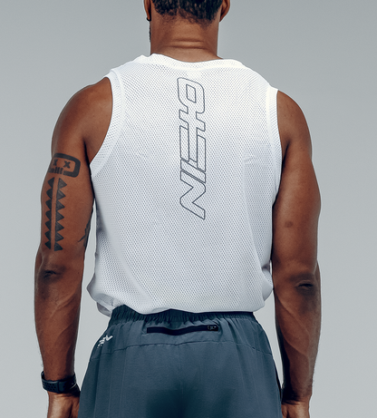 Elite Performance Tank white Men