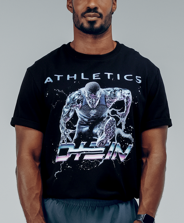 Silver hurdler T-shirt