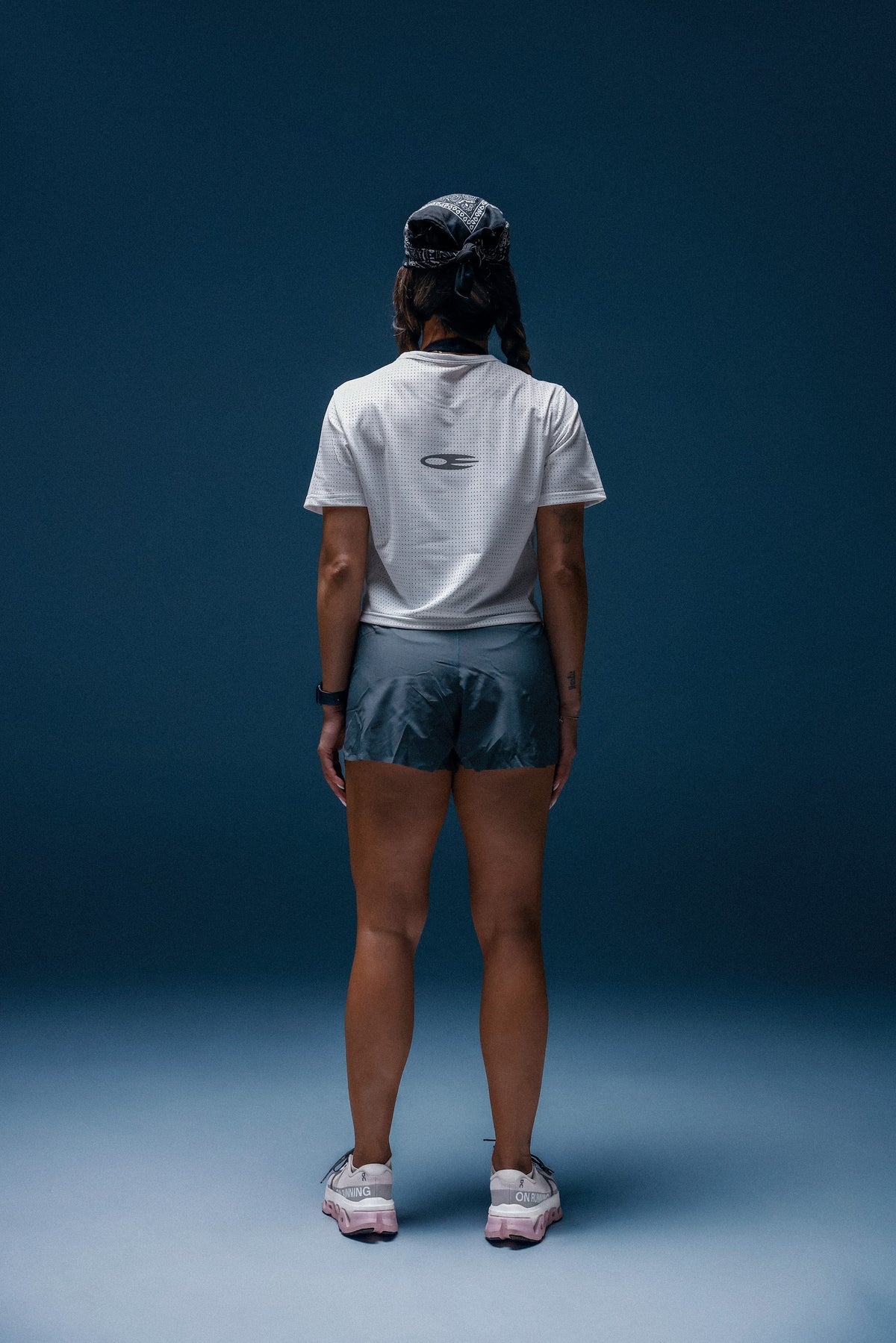FORM crop tee white