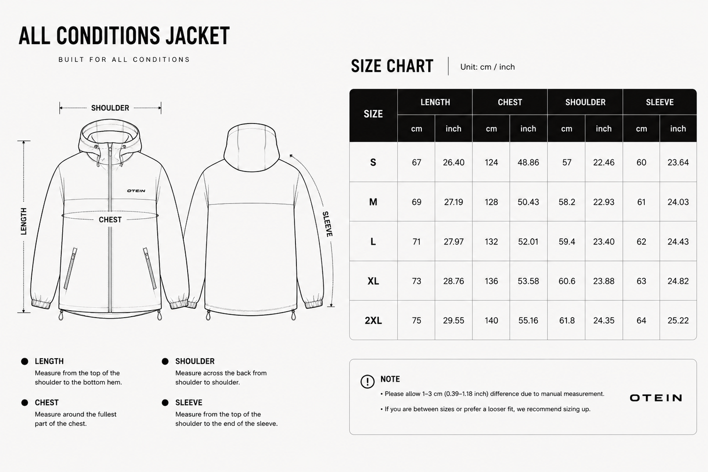 All conditions jacket