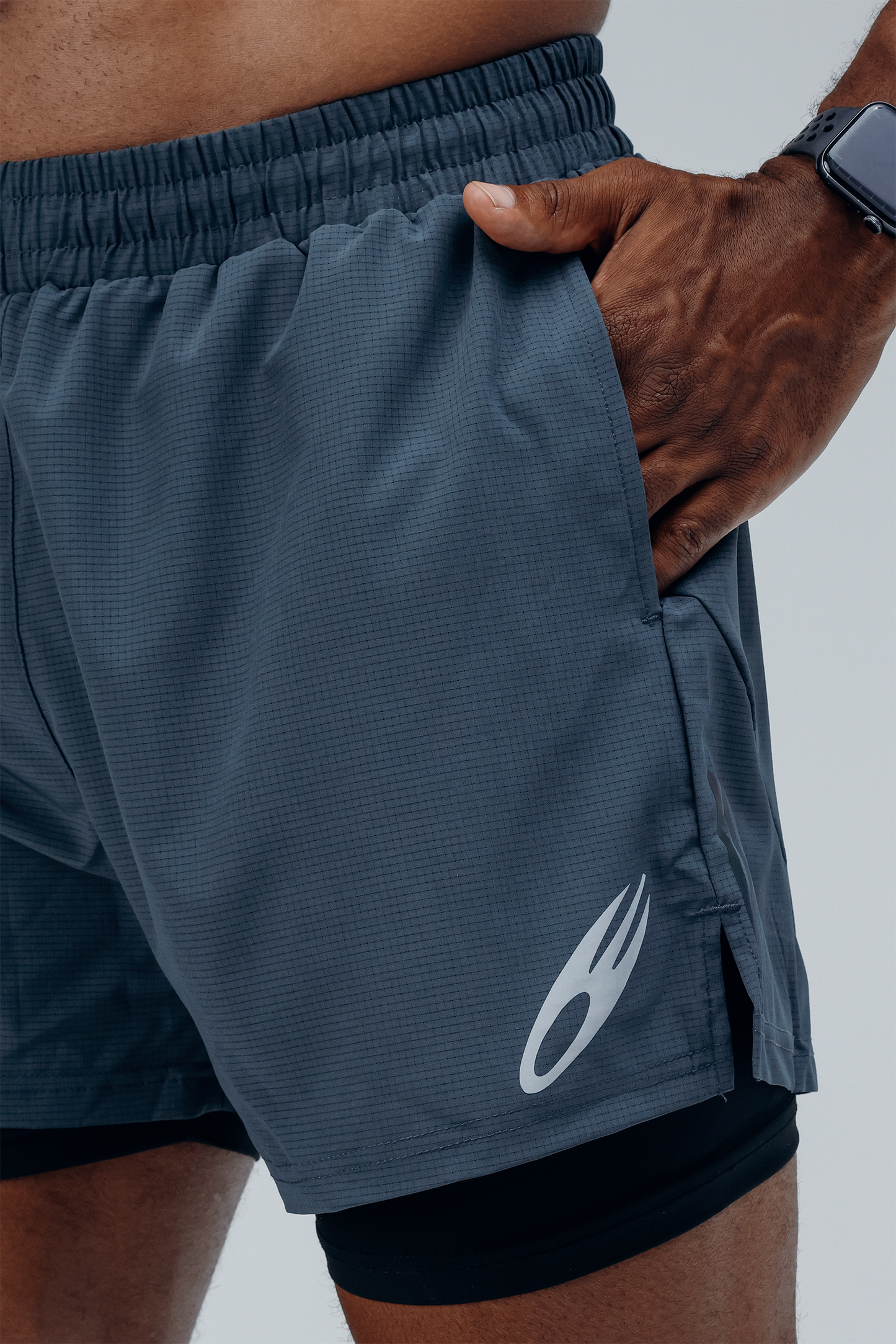 Elite 2-in-1 running short men
